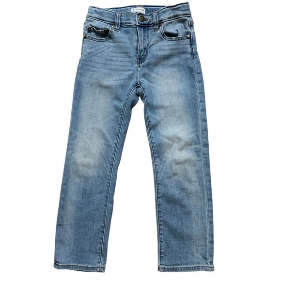 Lot of 2 J.Crew Denim Jeans Boys Size 6 Stretch Adjustable Waist Blue - Picture 2 of 8